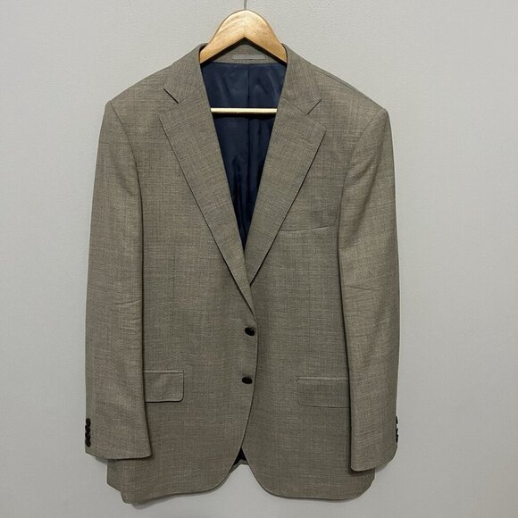 Suitsupply Blazer Wool Gray Size 46 Single Breasted 2 Button Closure - Picture 2 of 9